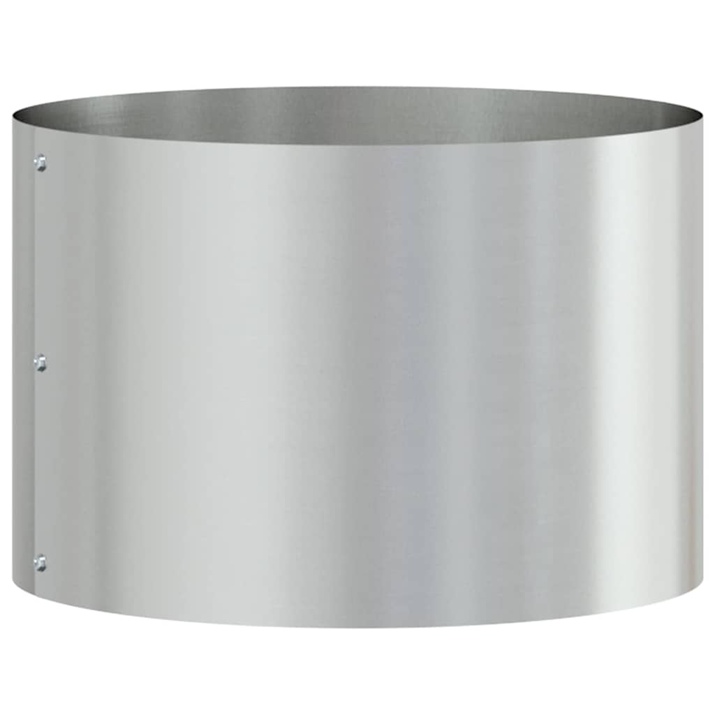 Pflanzenring Silber 30 x 30 x 20 cm Verzinkter Stahl