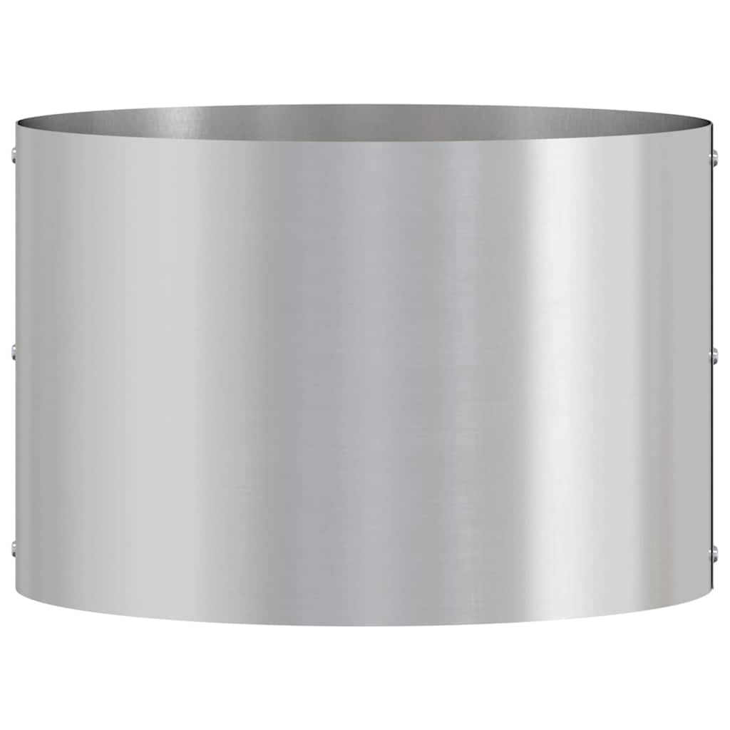 Pflanzenring Silber 30 x 30 x 20 cm Verzinkter Stahl