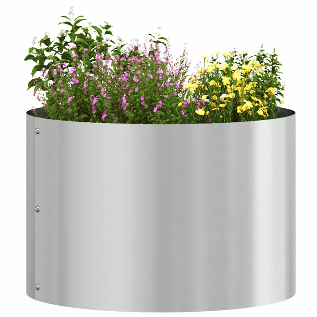 Pflanzenring Silber 30 x 30 x 20 cm Verzinkter Stahl