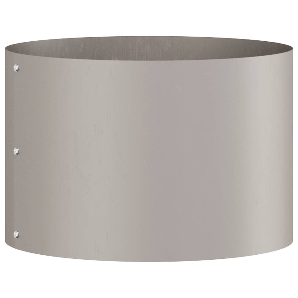 Pflanzenring Braun 30 x 30 x 20 cm Wetterfeststahl