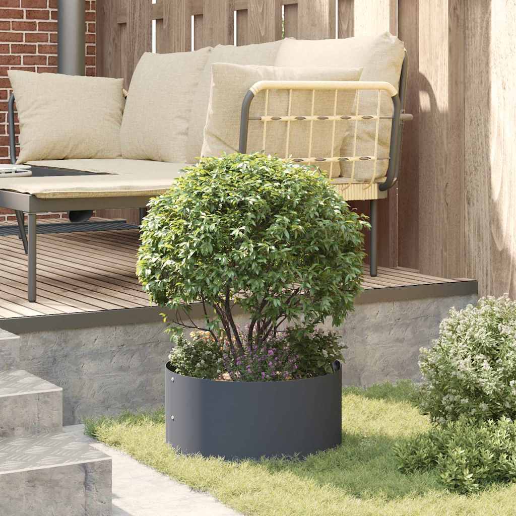 Pflanzenring 5 pcs Anthrazit 40 x 40 x 20 cm