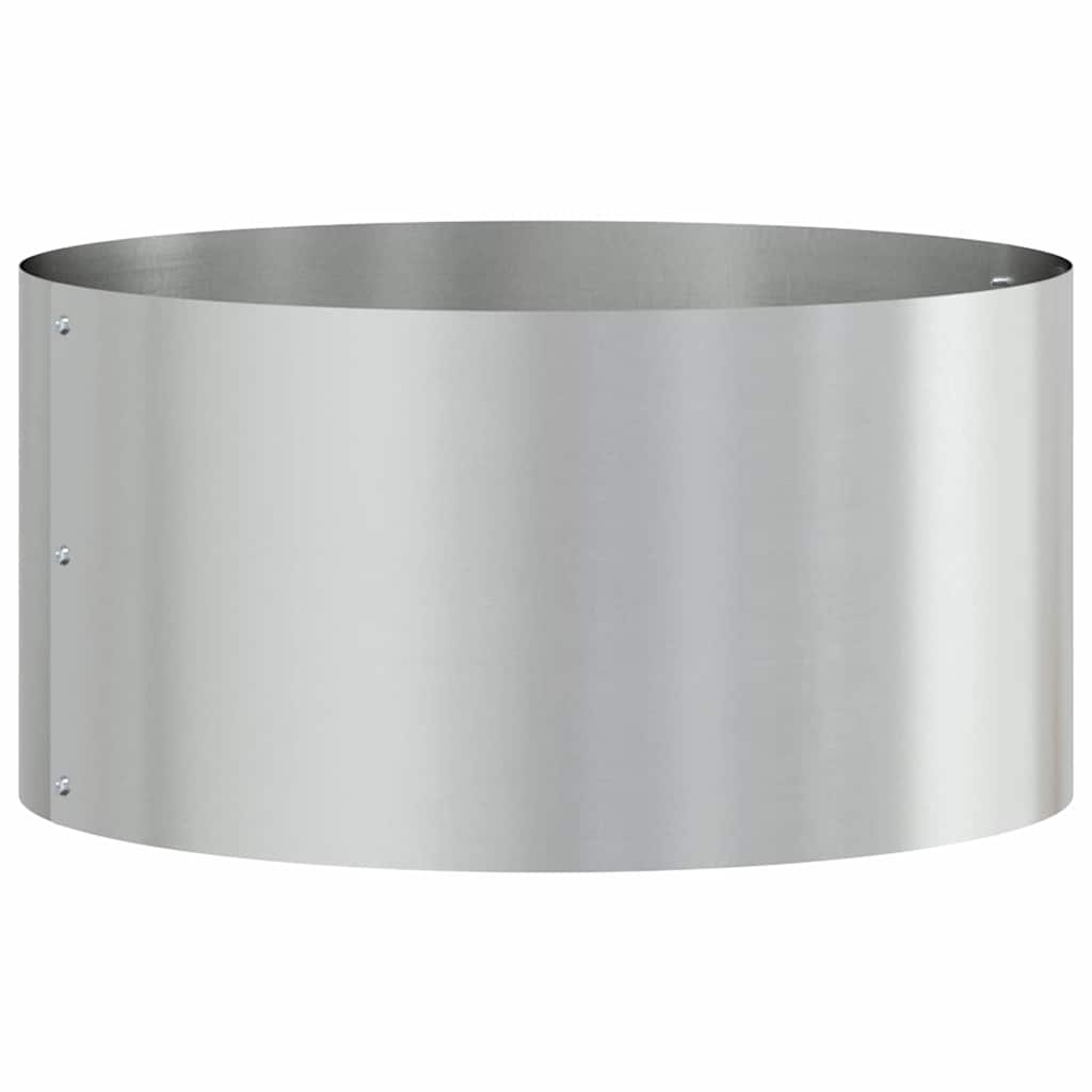 Pflanzenring Silber 40 x 40 x 20 cm Verzinkter Stahl