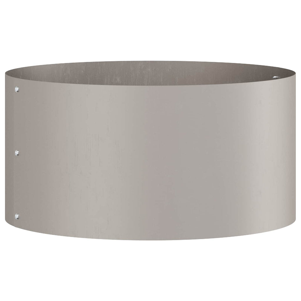 Pflanzenring 5 pcs Braun 40 x 40 x 20 cm Wetterfeststahl