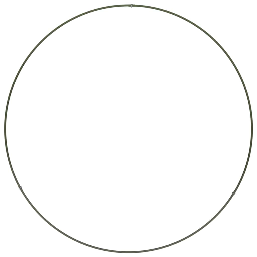 Pflanzenring Olive Grün 80 x 80 x 20 cm Kaltgewalzter Stahl