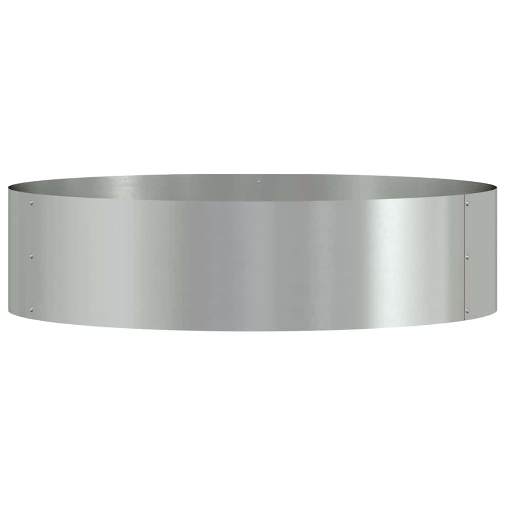 Pflanzenring Silber 80 x 80 x 20 cm Verzinkter Stahl