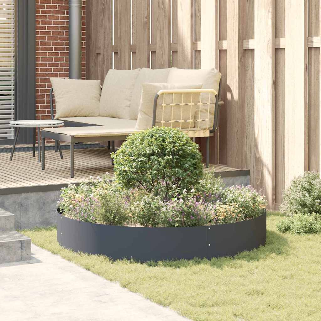 Pflanzenring 5 pcs Anthrazit 120 x 120 x 20 cm