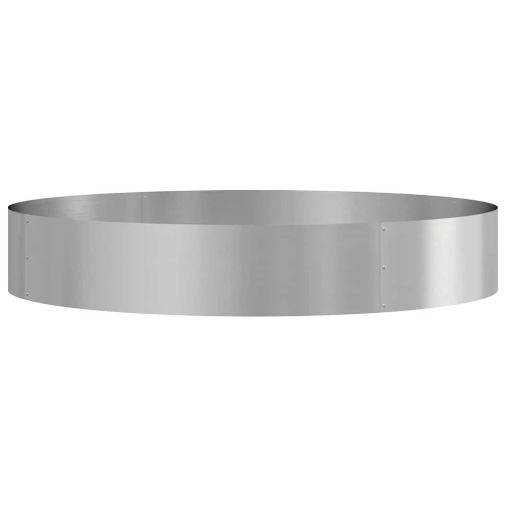 Pflanzenring Silber 120 x 120 x 20 cm Verzinkter Stahl