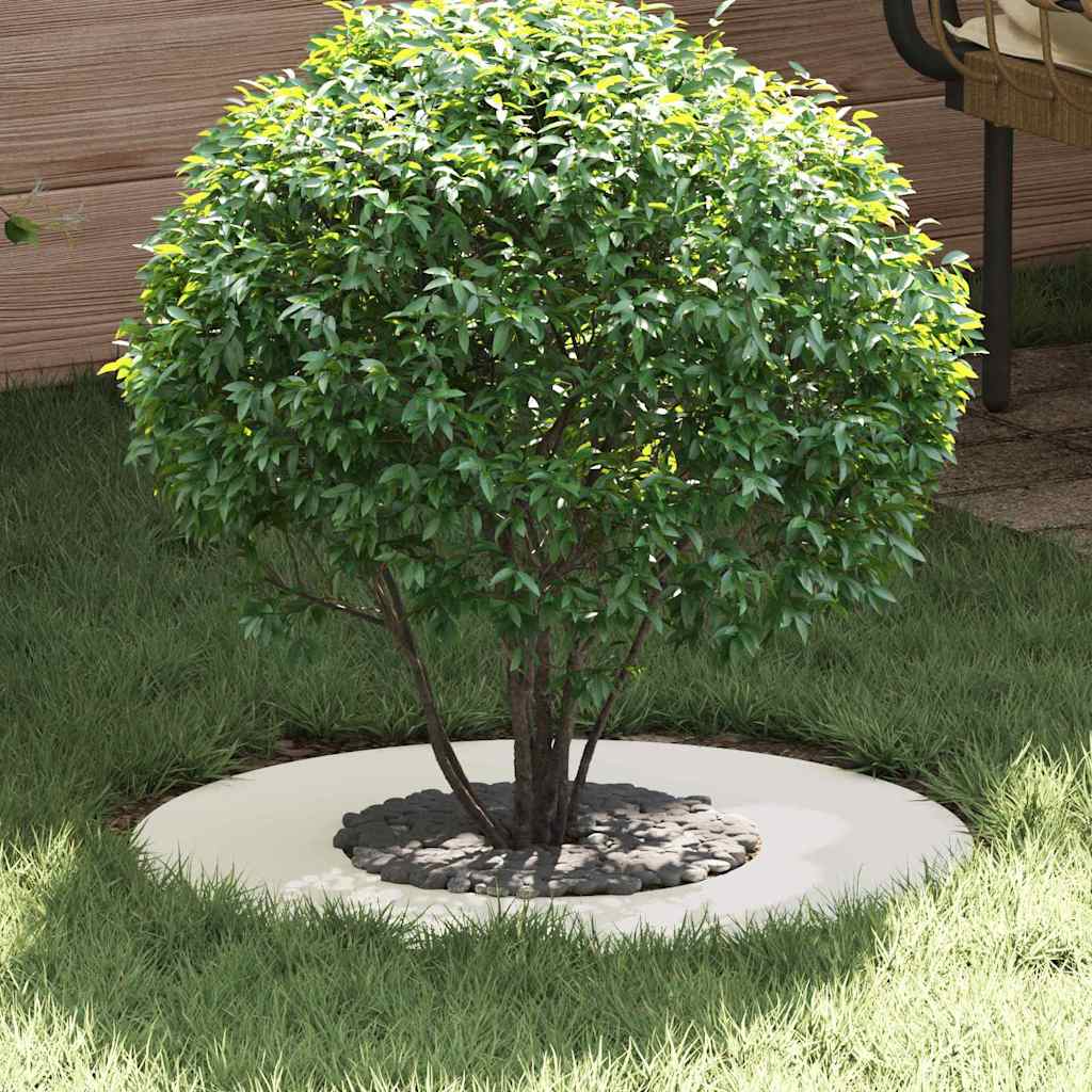 geeignet für flache Baumringe 5 pcs Weiß Ø30 / 60 cm Stahl