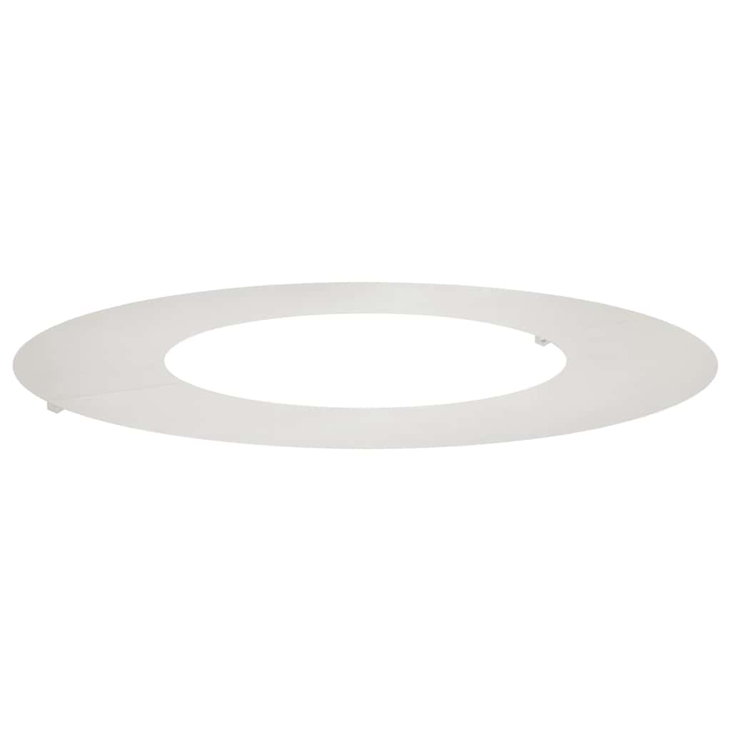 geeignet für flachen Baumring Silber Ø40 / 70 cm Edelstahl
