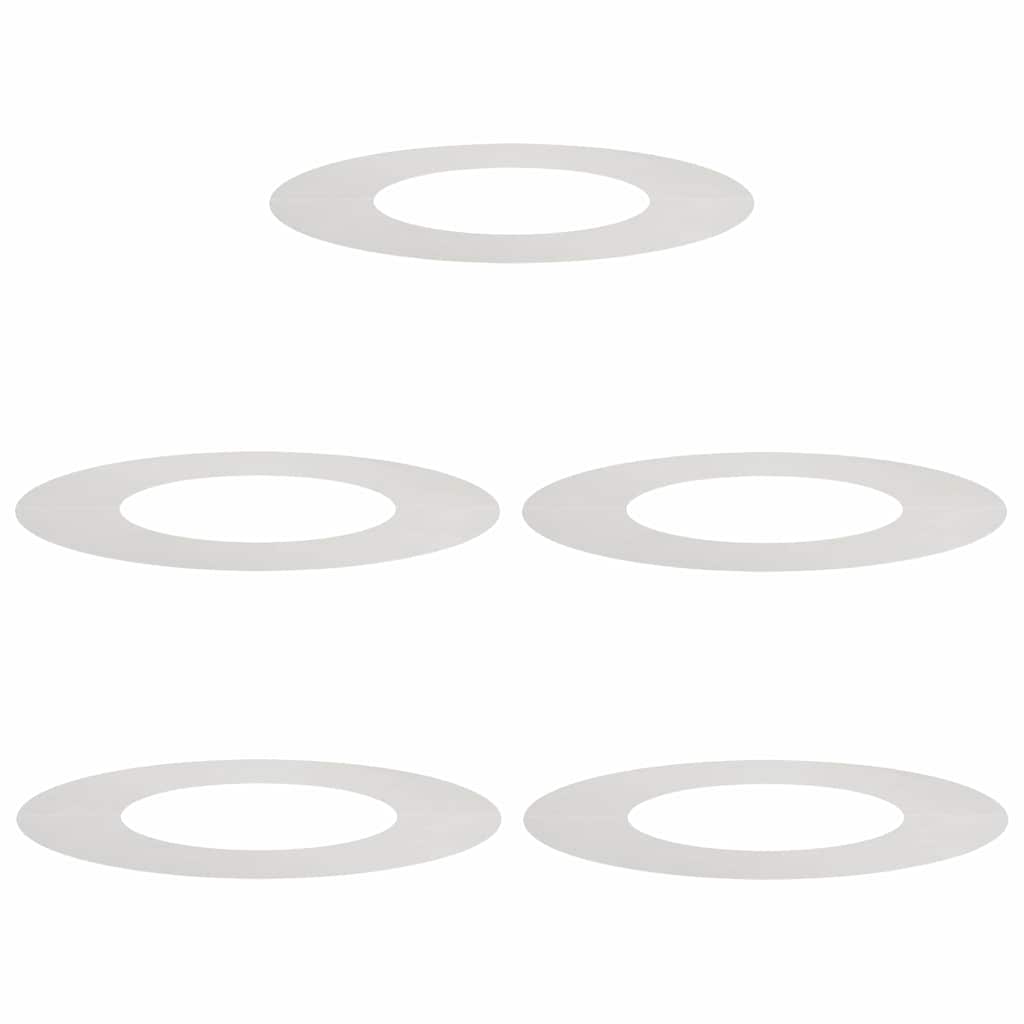 geeignet für flache Baumringe 5 pcs Silber Ø40 / 70 cm Edelstahl