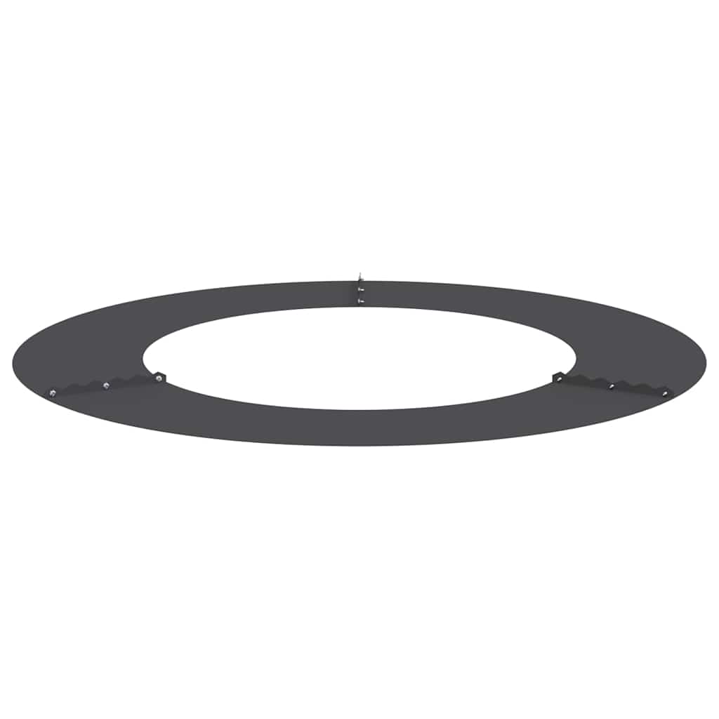 geeignet für flache Baumringe 5 pcs Schwarz Ø50 / 80 cm Stahl