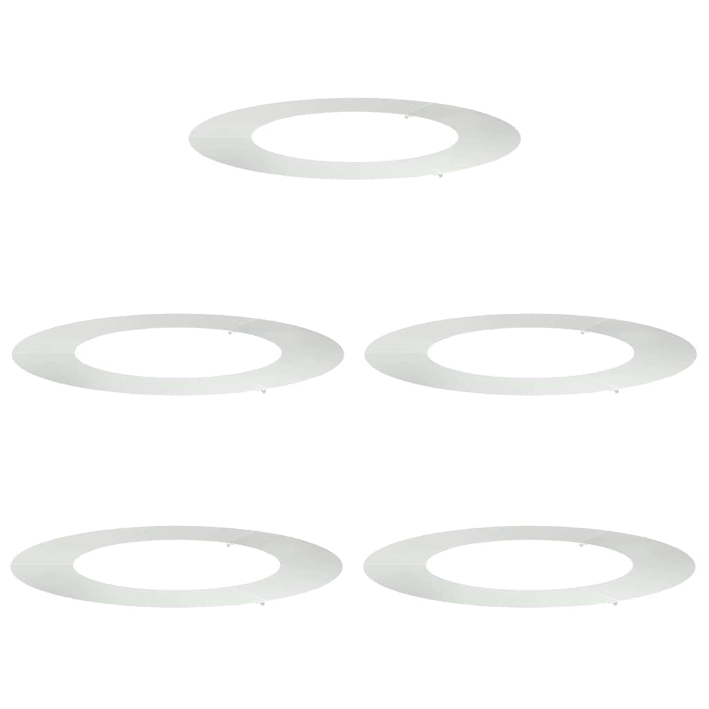 geeignet für flache Baumringe 5 pcs Silber Ø50 / 80 cm