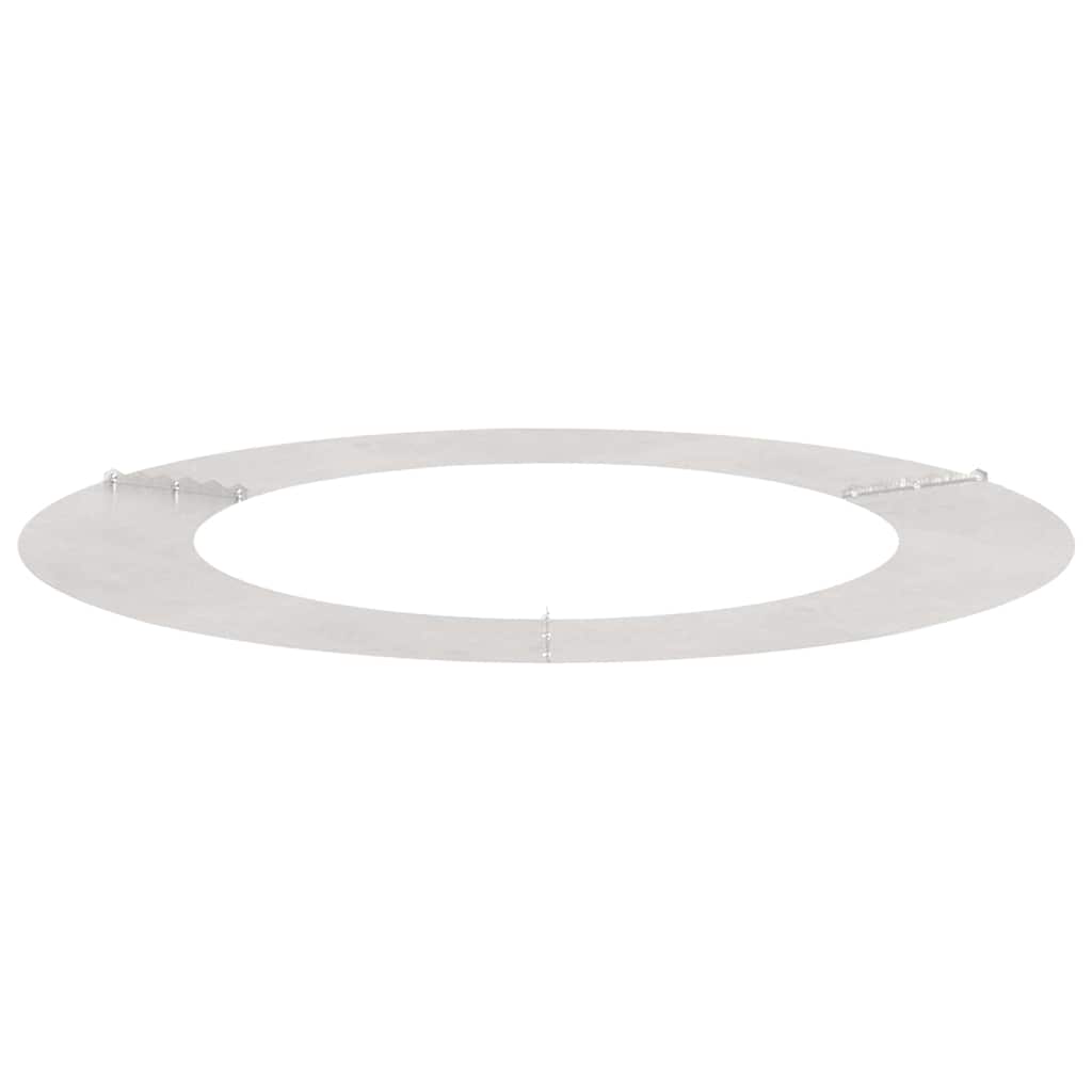 geeignet für flache Baumringe 5 pcs Silber Ø60 / 90 cm Edelstahl