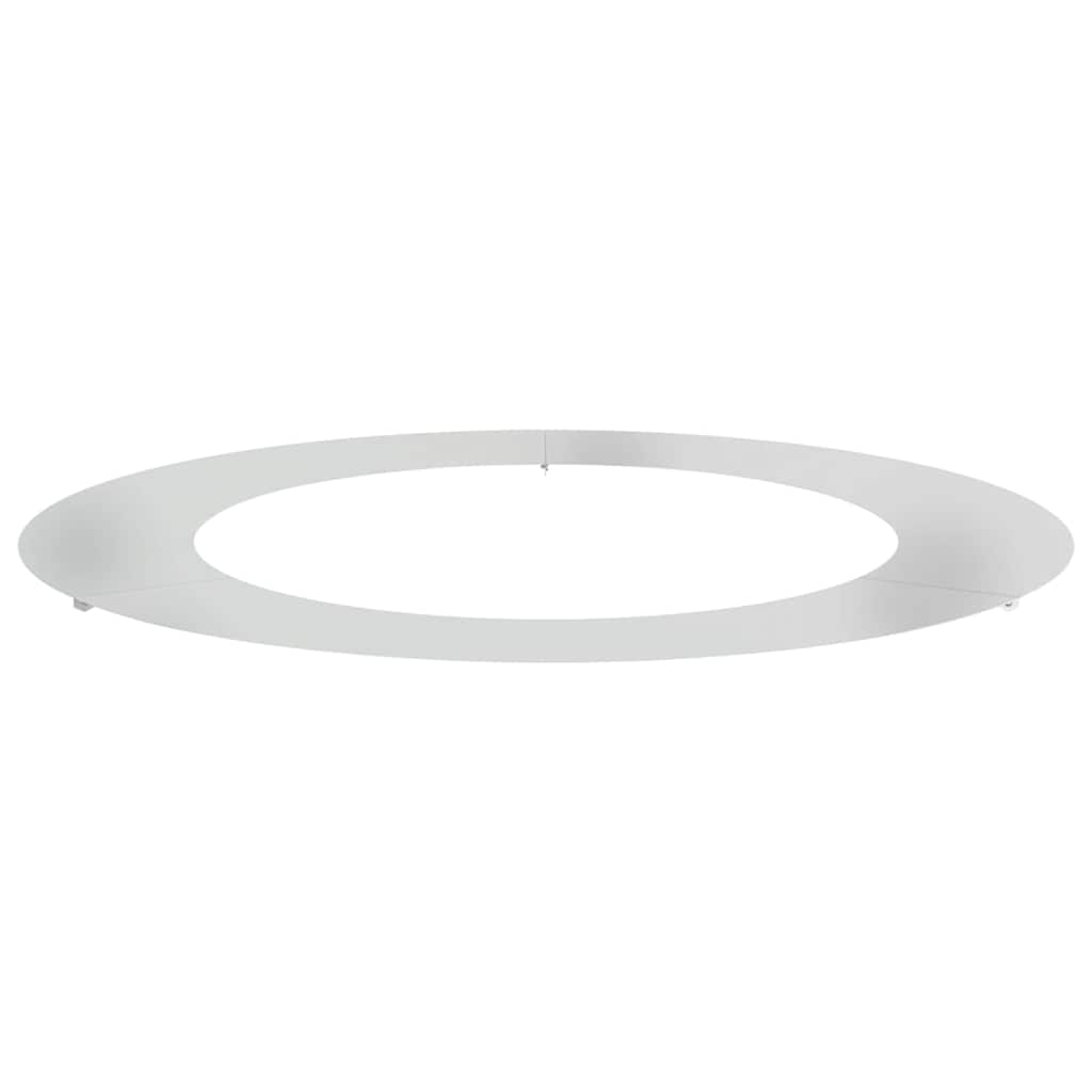 geeignet für flachen Baumring Silber Ø60 / 90 cm Verzinkter Stahl