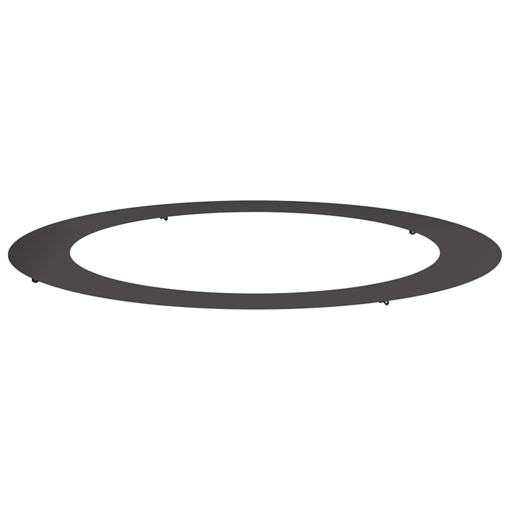 geeignet für flachen Baumring Schwarz Ø90 / 120 cm Stahl