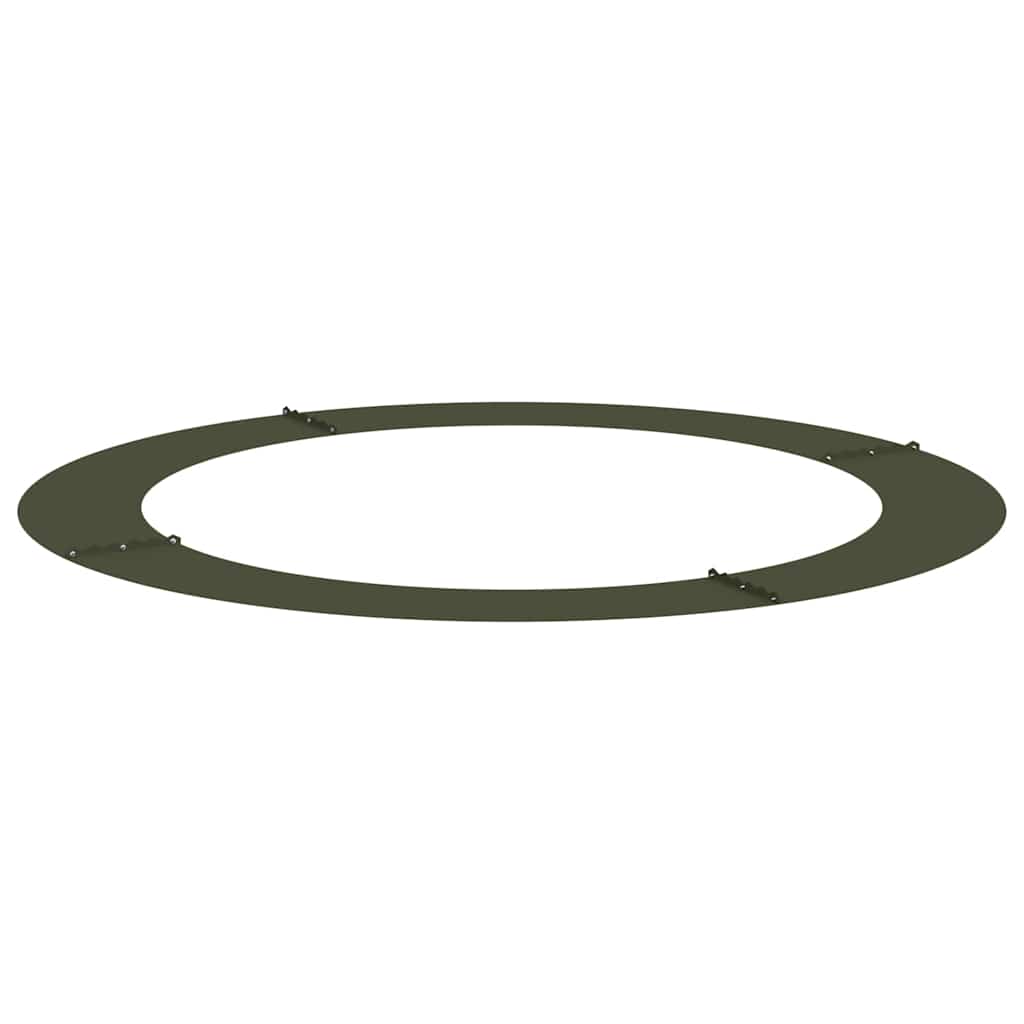 geeignet für flachen Baumring Olivgrün Ø90 / 120 cm Stahl