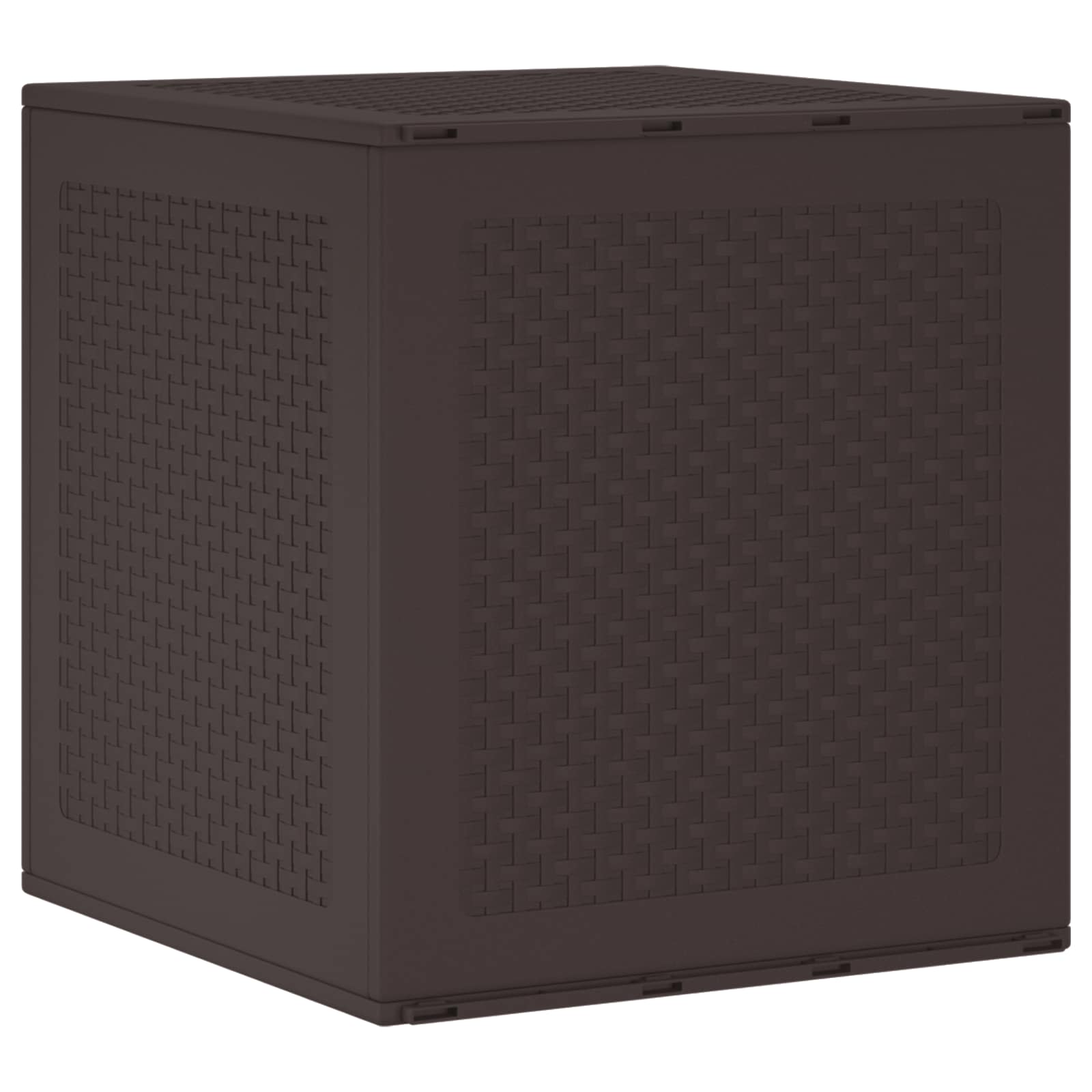 Aufbewahrungsbox Braun 55 x 53 x 57 cm Polypropylen