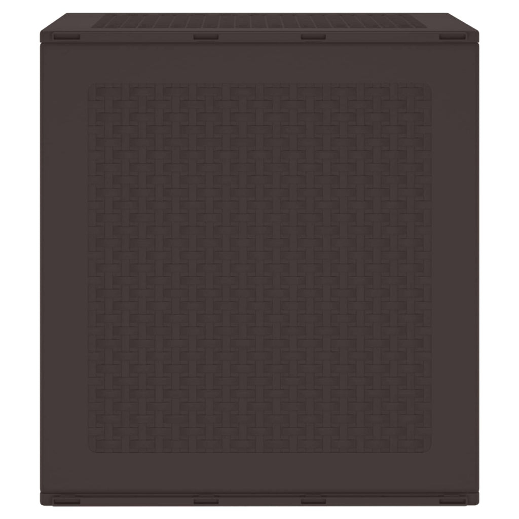 Aufbewahrungsbox Braun 55 x 53 x 57 cm Polypropylen