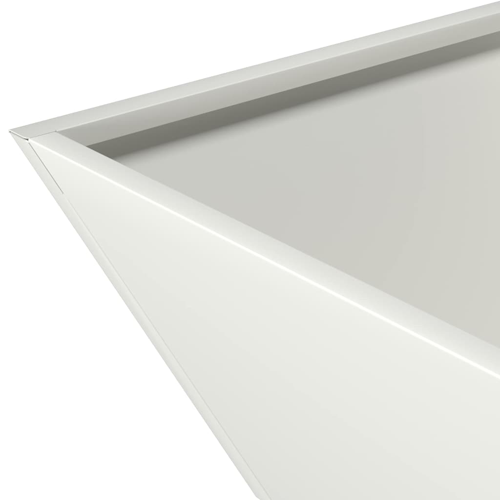 Garten-Pflanzgefäß 5 pcs Weiß 35 x 35 x 15 cm