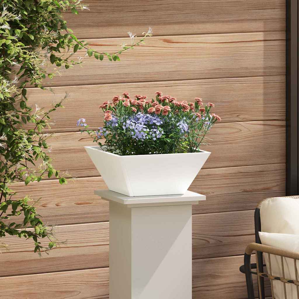 Garten-Pflanzgefäß 5 pcs Weiß 35 x 35 x 15 cm