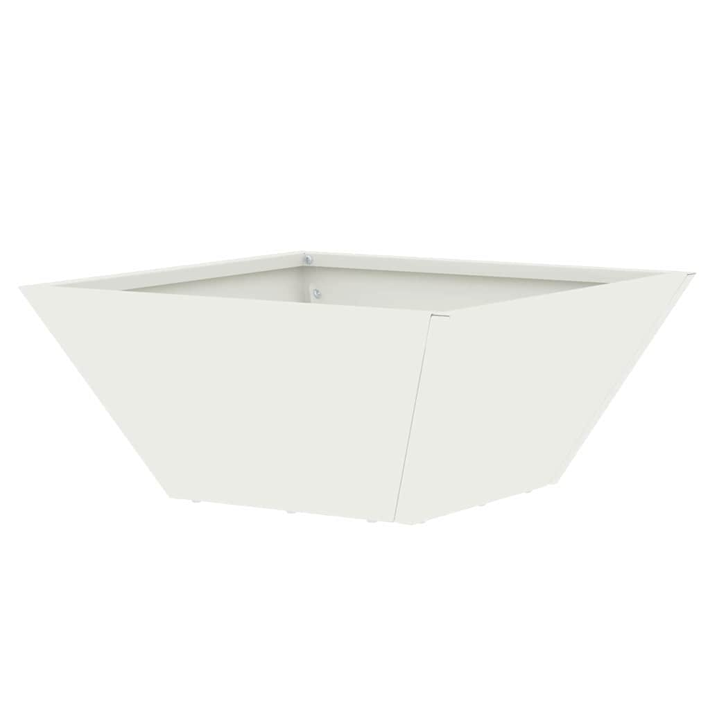 Garten-Pflanzgefäß 5 pcs Weiß 35 x 35 x 15 cm