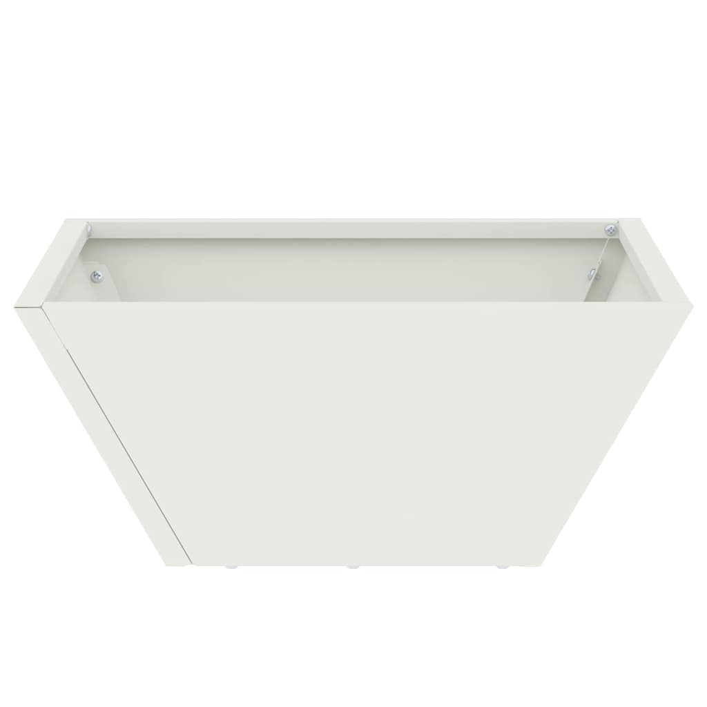 Garten-Pflanzgefäß 5 pcs Weiß 35 x 35 x 15 cm