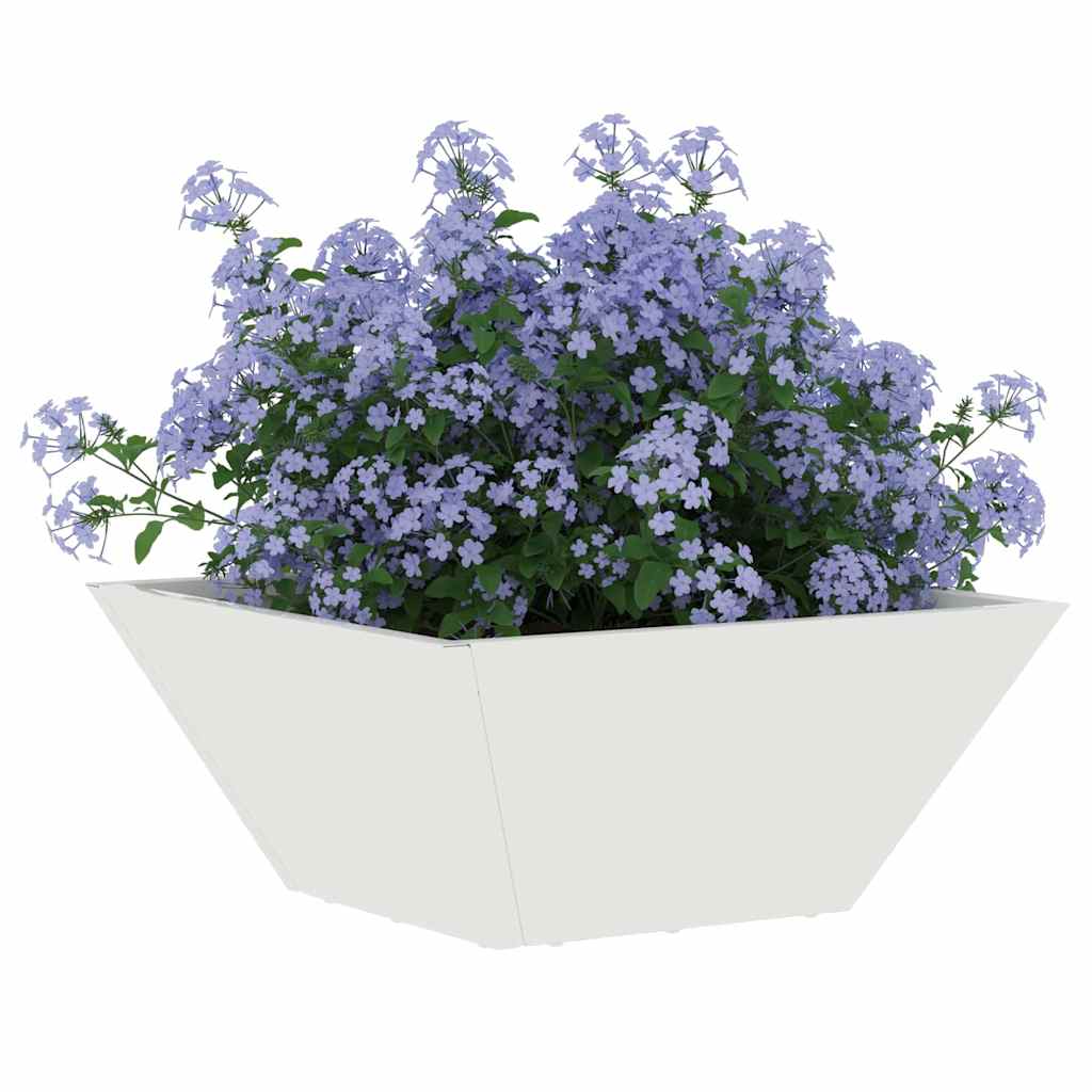 Garten-Pflanzgefäß 5 pcs Weiß 35 x 35 x 15 cm