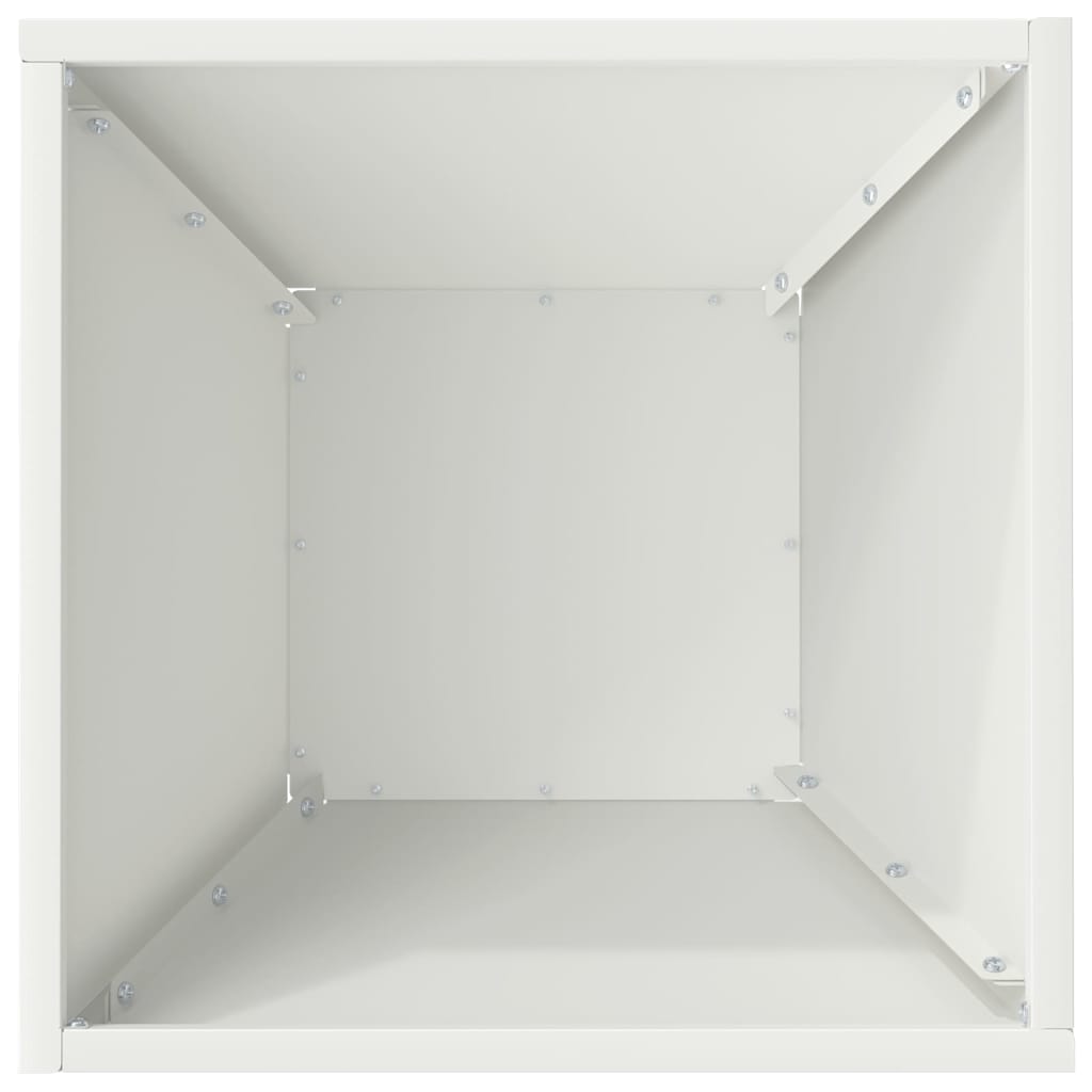 Garten-Pflanzgefäß 5 pcs Weiß 35 x 35 x 15 cm