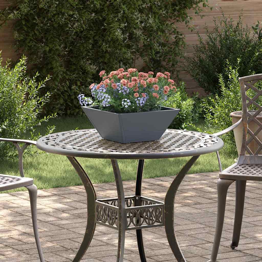 Garten-Pflanzgefäß 5 pcs Anthrazit 35 x 35 x 15 cm