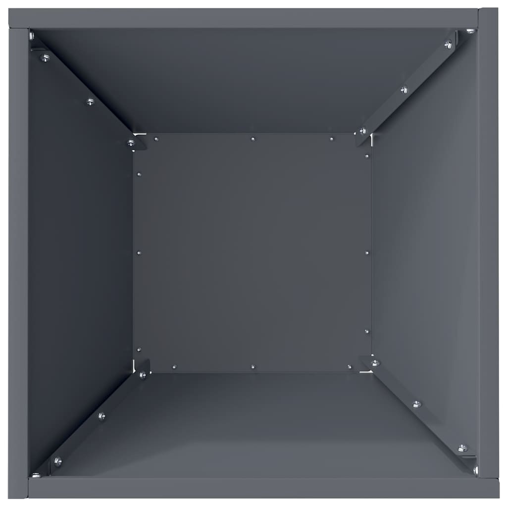 Garten-Pflanzgefäß 5 pcs Anthrazit 35 x 35 x 15 cm