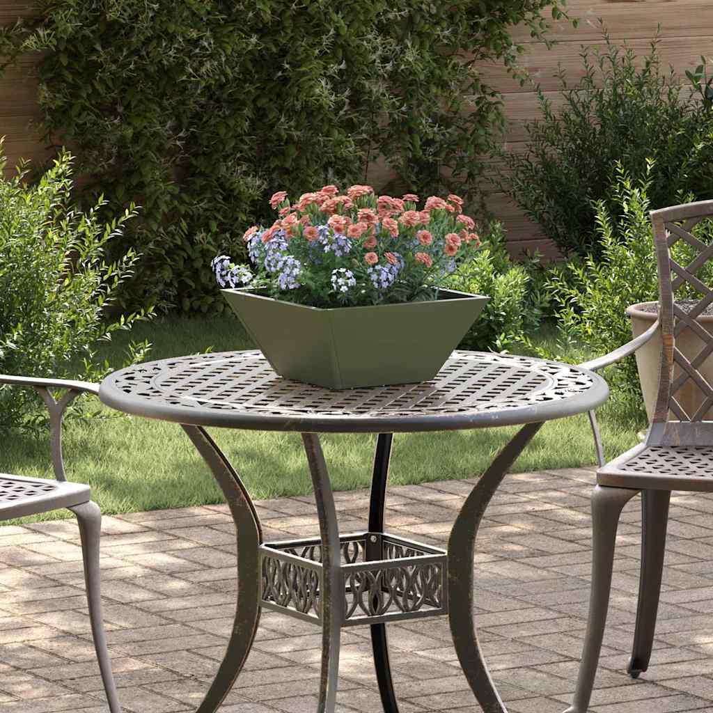 Garten-Pflanzgefäß 5 pcs Olive Grün 35 x 35 x 15 cm