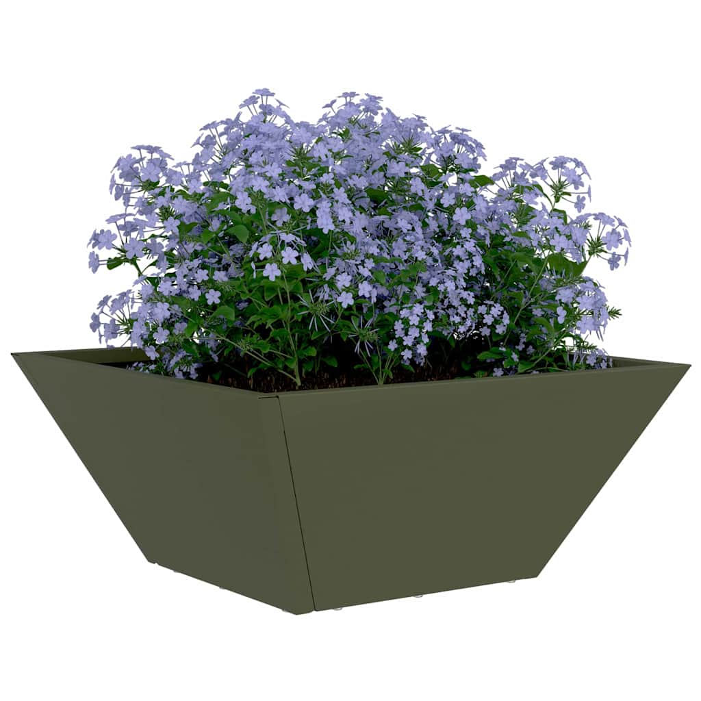 Garten-Pflanzgefäß 5 pcs Olive Grün 35 x 35 x 15 cm