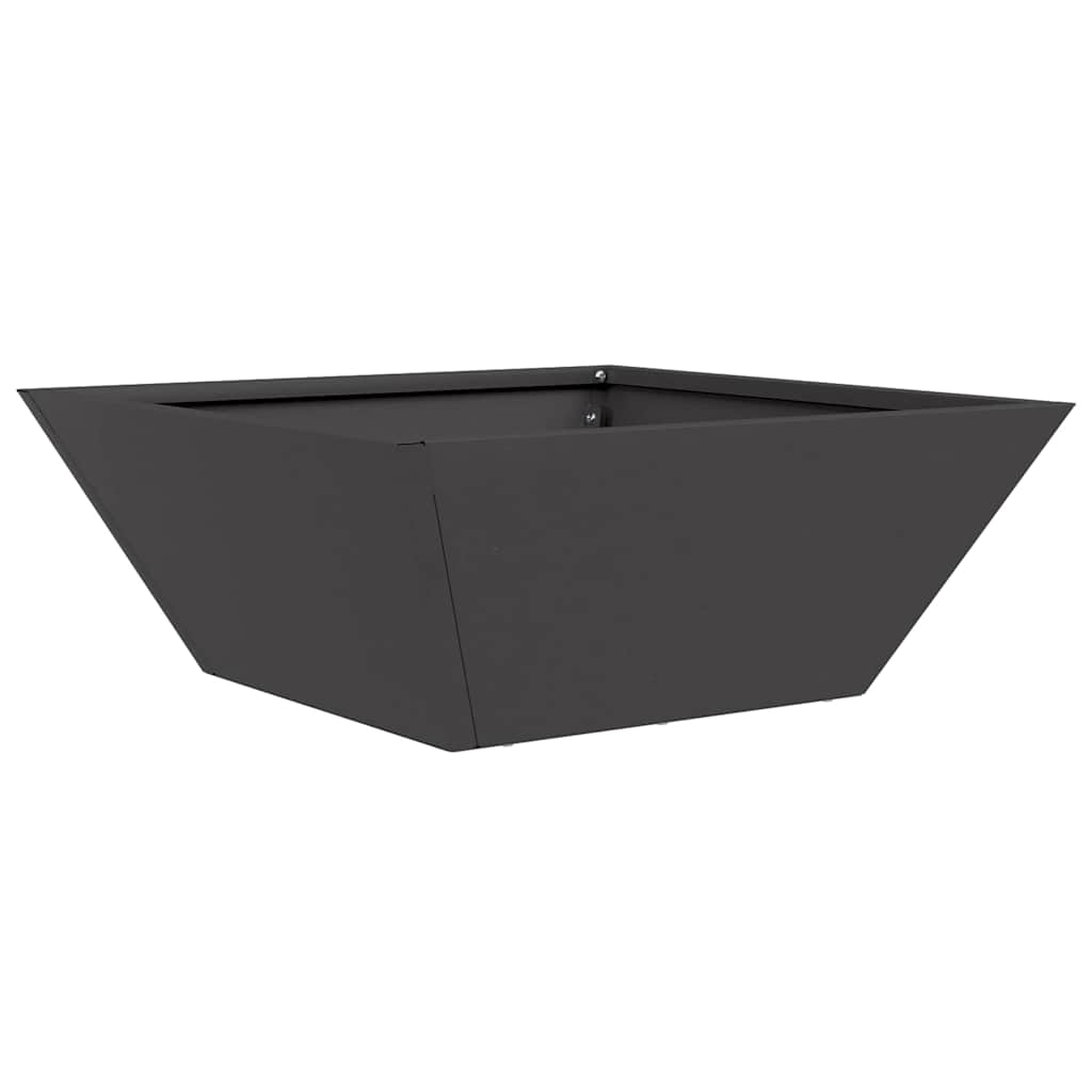 Garten-Pflanzgefäß 5 pcs Schwarz 40 x 40 x 15 cm