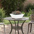 Garten-Pflanzgefäß 5 pcs Weiß 40 x 40 x 15 cm