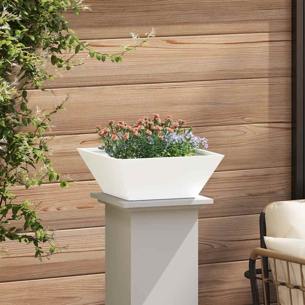 Garten-Pflanzgefäß 5 pcs Weiß 40 x 40 x 15 cm