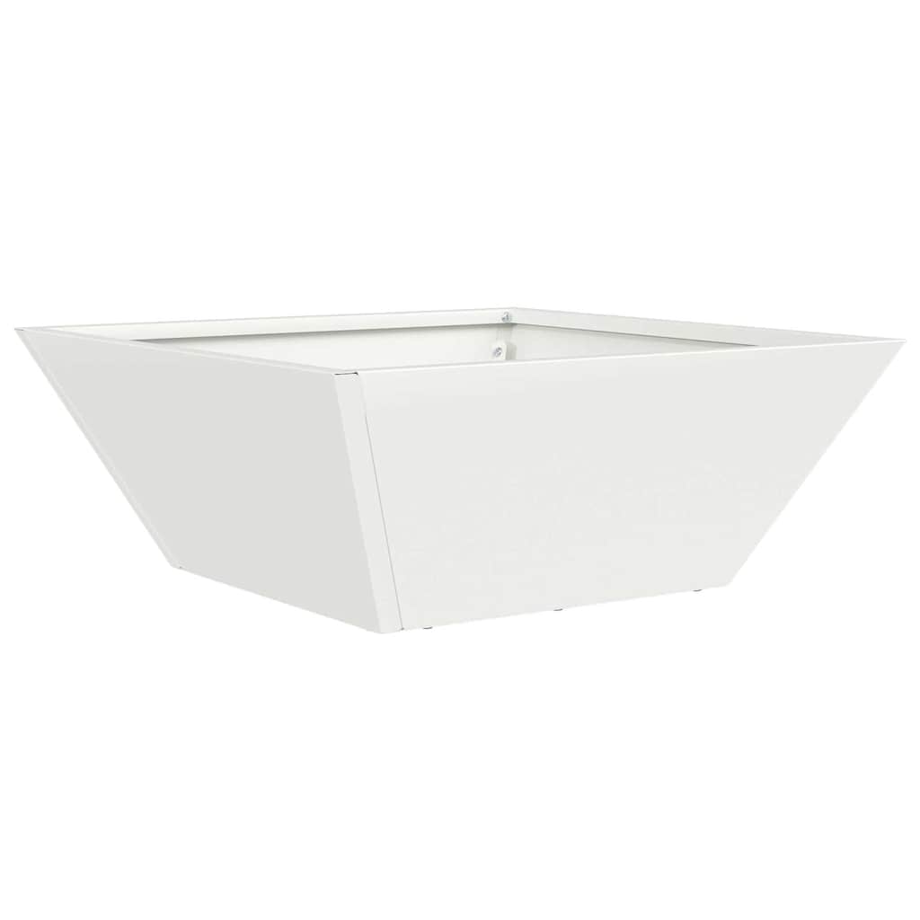 Garten-Pflanzgefäß 5 pcs Weiß 40 x 40 x 15 cm