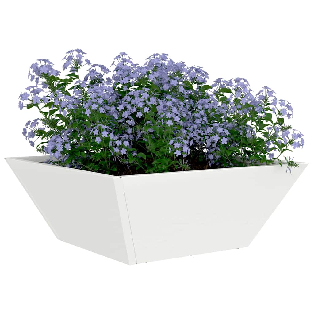 Garten-Pflanzgefäß 5 pcs Weiß 40 x 40 x 15 cm