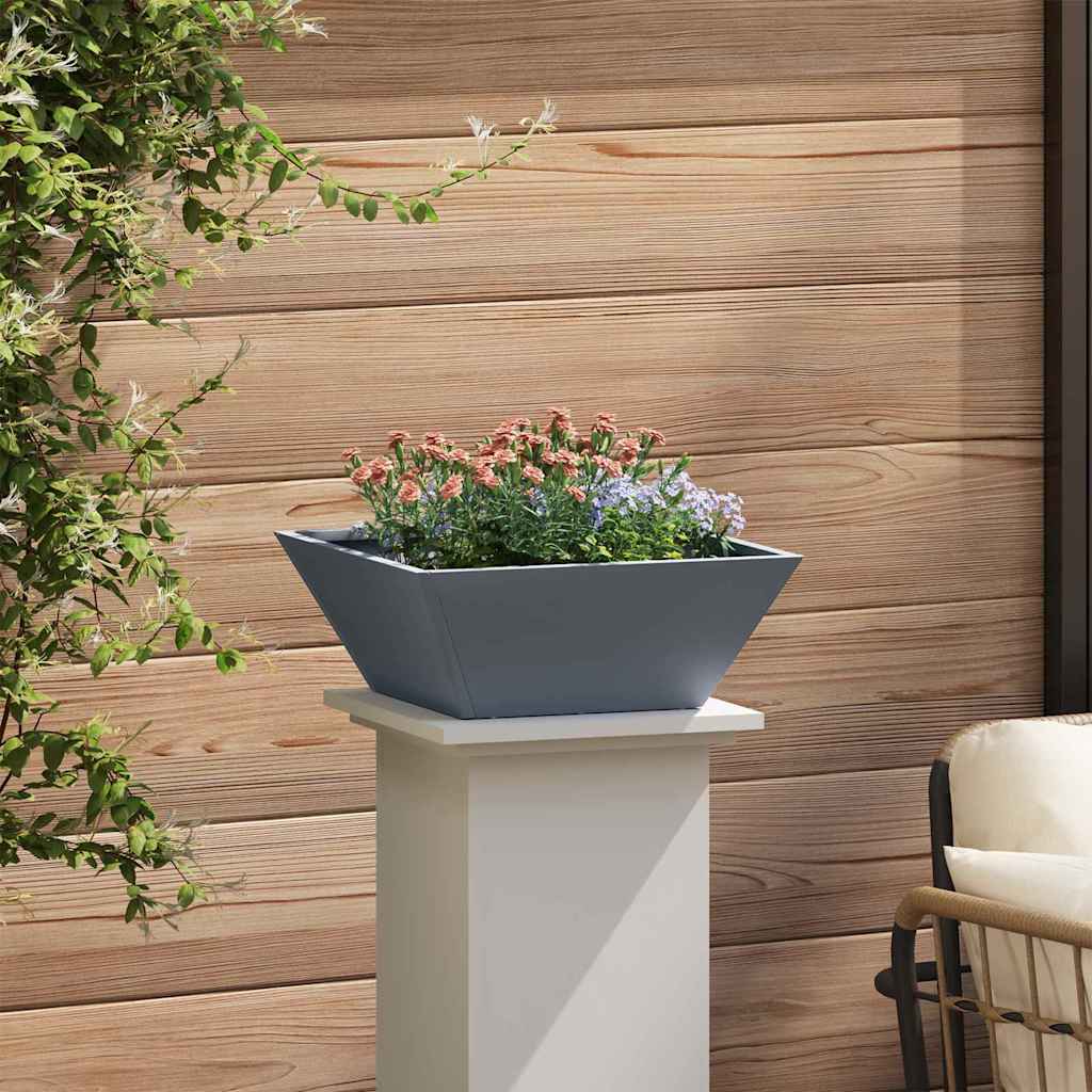 Garten-Pflanzgefäß 5 pcs Anthrazit 40 x 40 x 15 cm