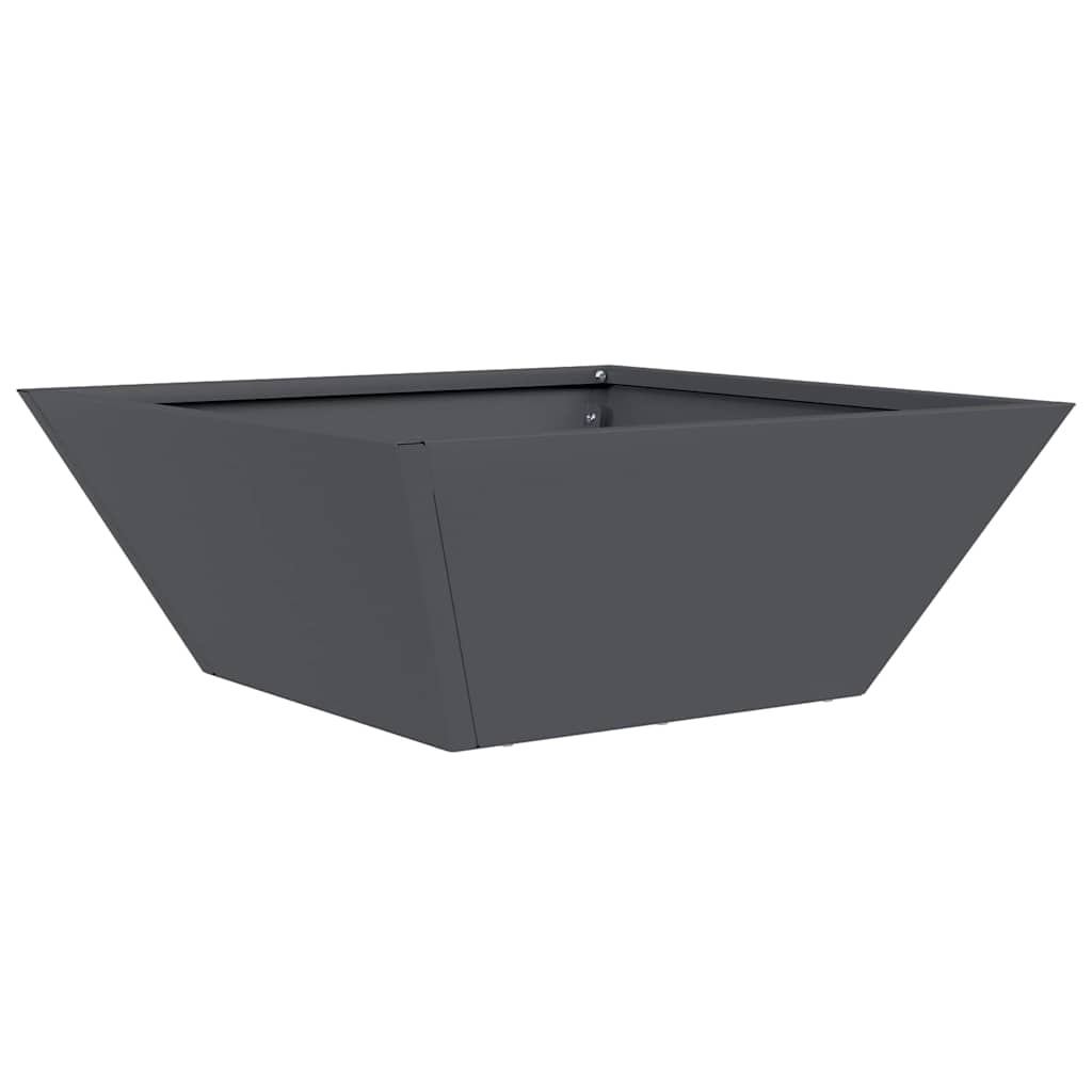 Garten-Pflanzgefäß 5 pcs Anthrazit 40 x 40 x 15 cm