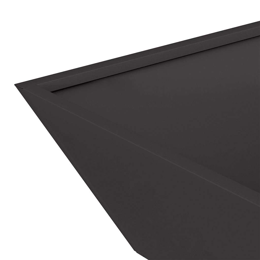 Garten-Pflanzgefäß 5 pcs Schwarz 50 x 50 x 15 cm