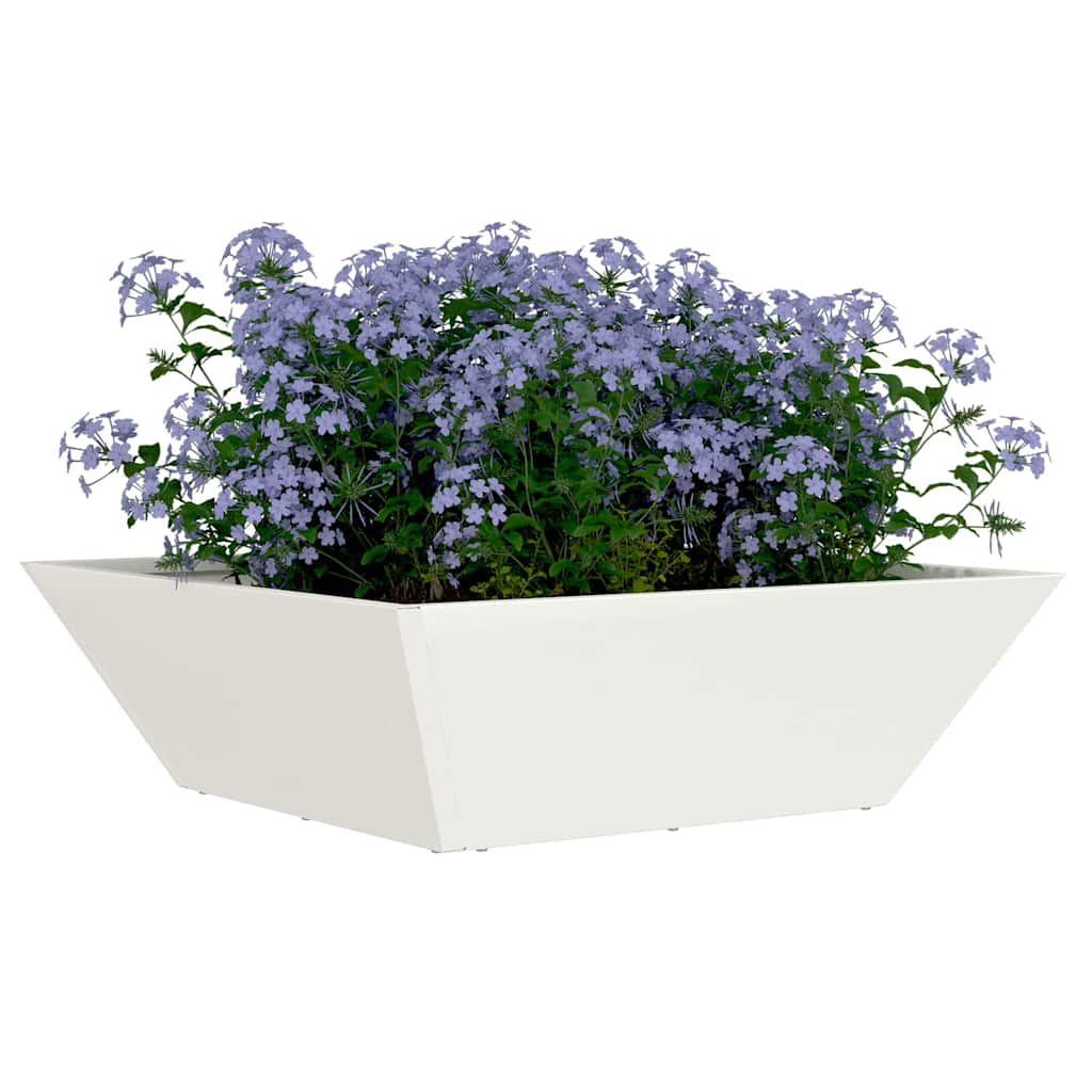 Garten-Pflanzgefäß 5 pcs Weiß 50 x 50 x 15 cm