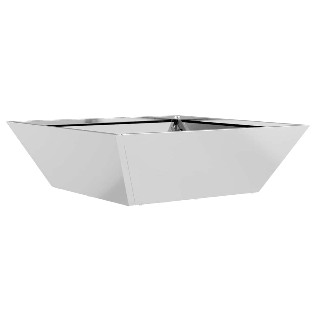 Garten-Pflanzgefäß 5 pcs Silber 50 x 50 x 15 cm