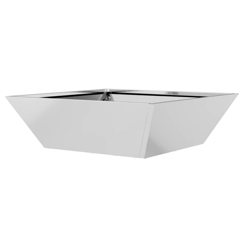 Garten-Pflanzgefäß 5 pcs Silber 50 x 50 x 15 cm