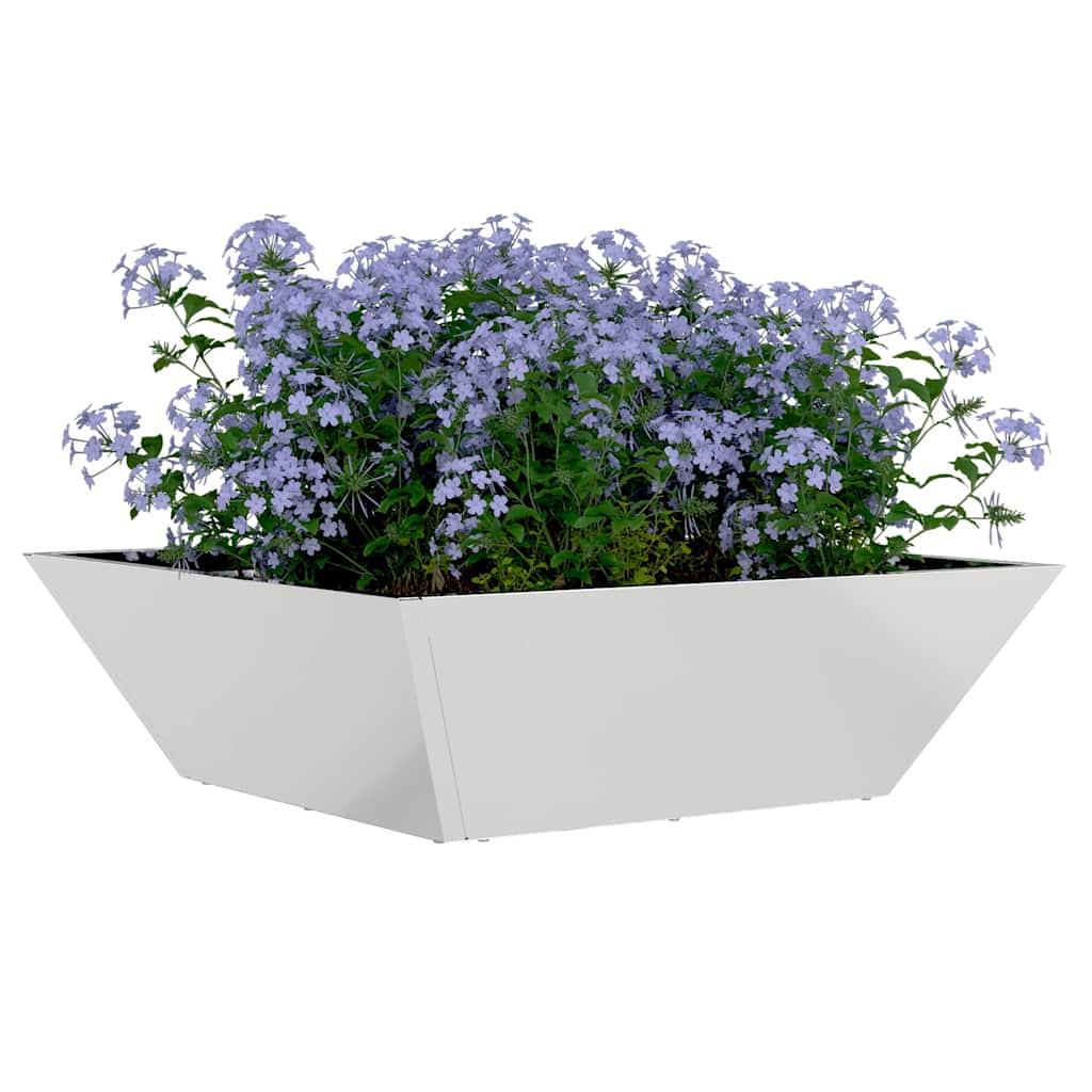 Garten-Pflanzgefäß 5 pcs Silber 50 x 50 x 15 cm