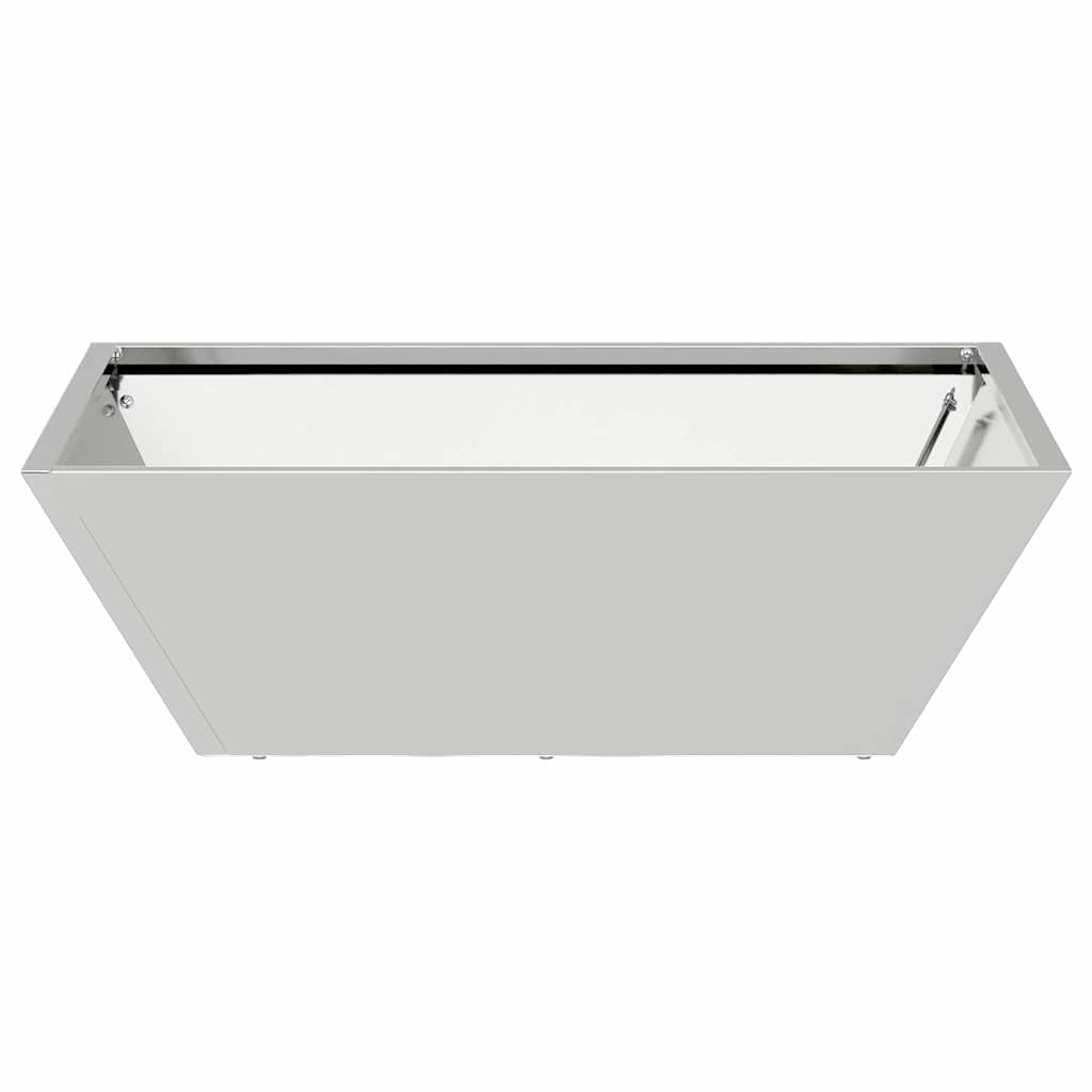 Garten-Pflanzgefäß 5 pcs Silber 50 x 50 x 15 cm