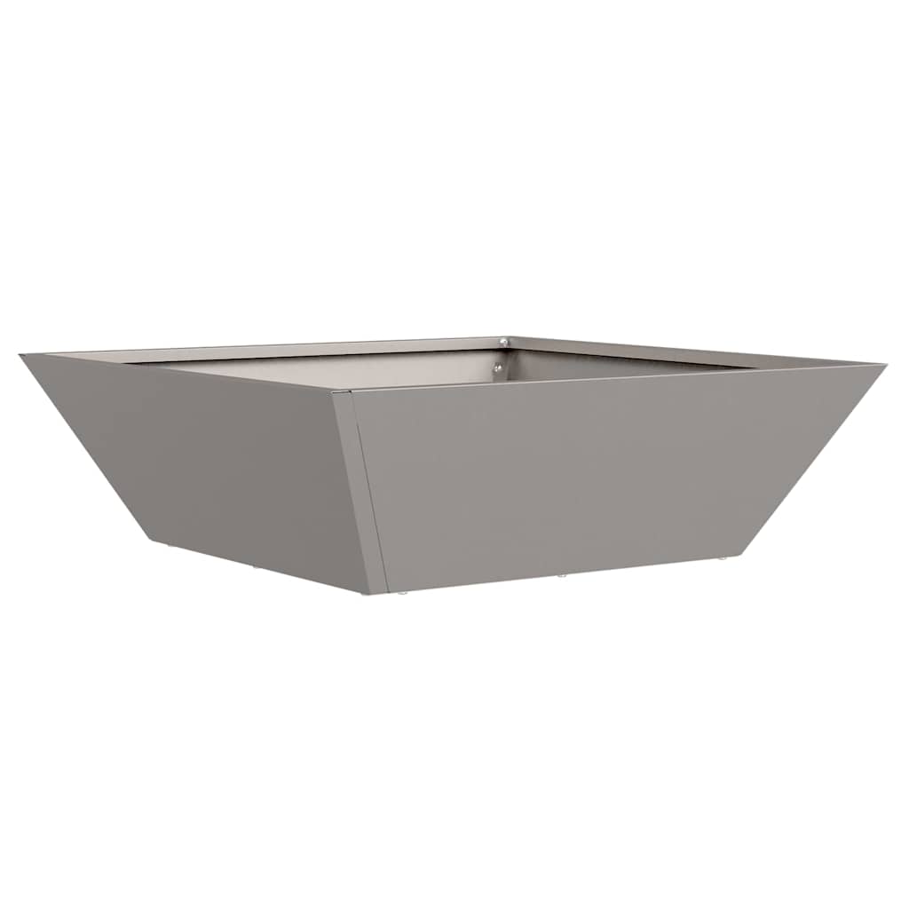 Garten-Pflanzgefäß 5 pcs Rostig 50 x 50 x 15 cm Wetterfeststahl