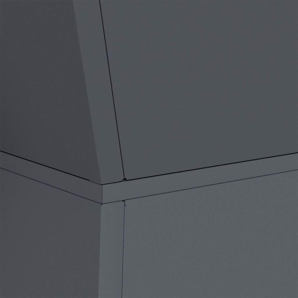 Säulen Pflanzer Anthrazit 35 x 35 x 73 cm