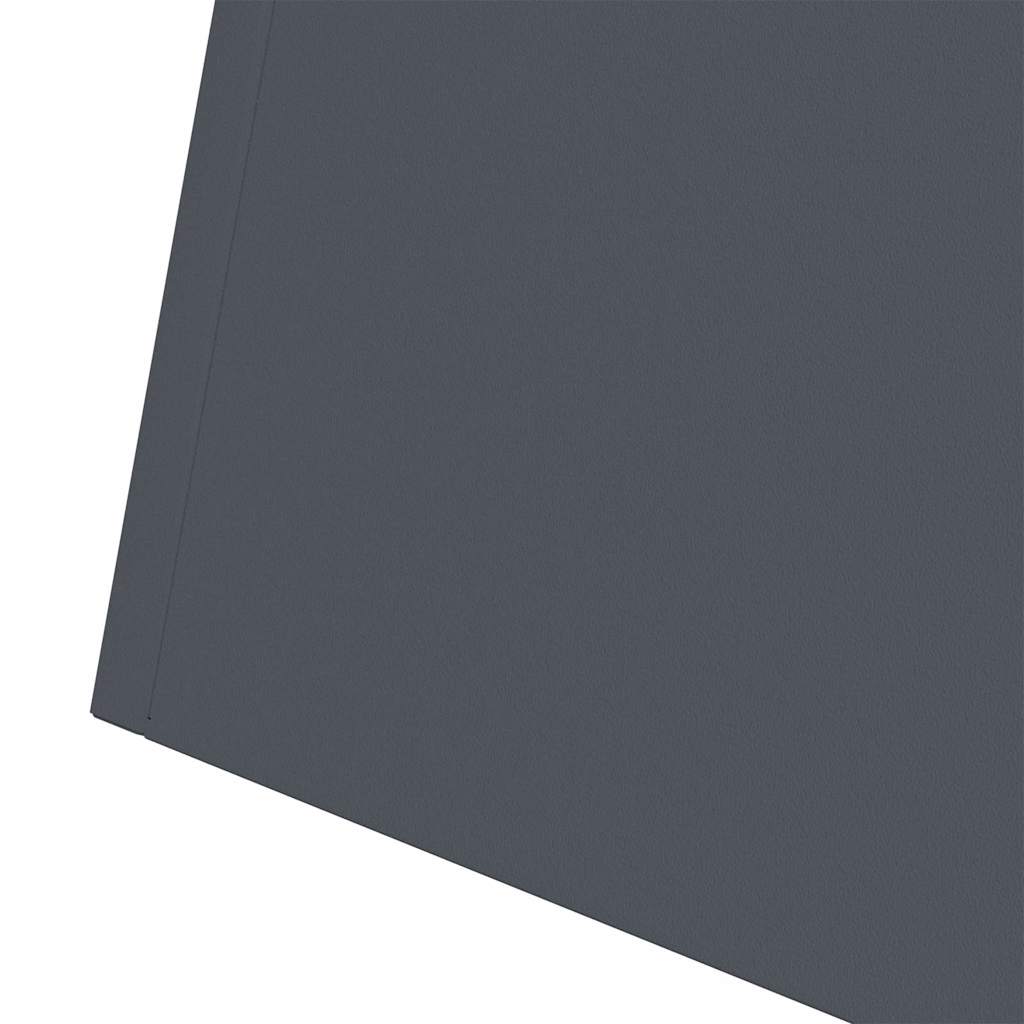 Säulen Pflanzer 2 pcs Anthrazit 35 x 35 x 73 cm