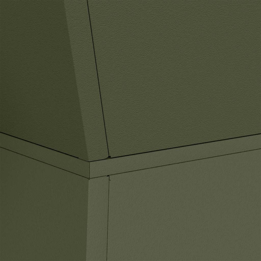 Säulen Pflanzer 2 pcs Oliv 35 x 35 x 73 cm