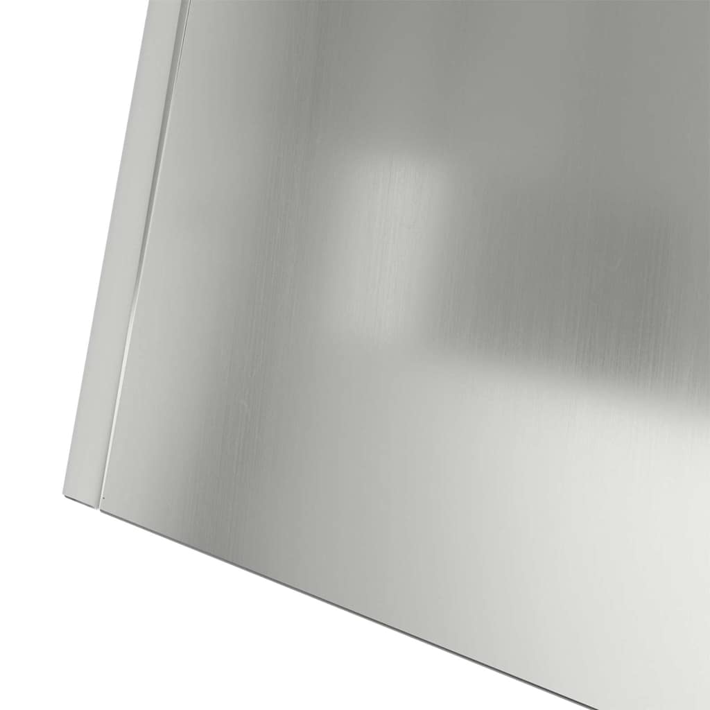 Säulen Pflanzer Silber 35 x 35 x 73 cm